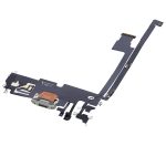 Iphone 12 Pro Max ile Uyumlu Şarj Portu Esnek Kablosu Plus Gümüş ile Uyumlu - Görsel 3