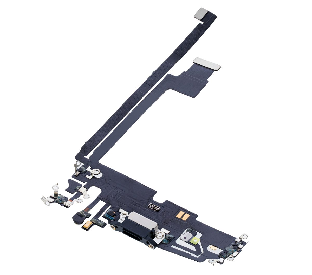 Iphone 12 Pro Max ile Uyumlu Şarj Portu Esnek Kablosu Plus Pasifik Mavisi ile Uyumlu - Görsel 4