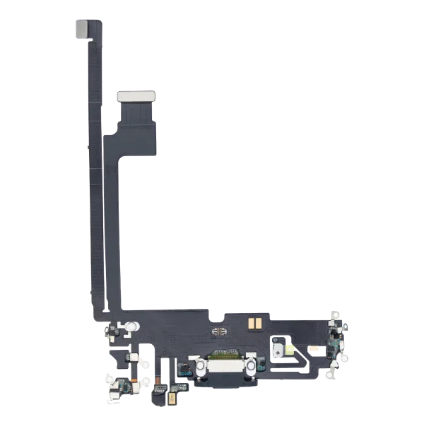 Iphone 12 Pro Max ile Uyumlu Şarj Portu Esnek Kablosu Plus Pasifik Mavisi ile Uyumlu