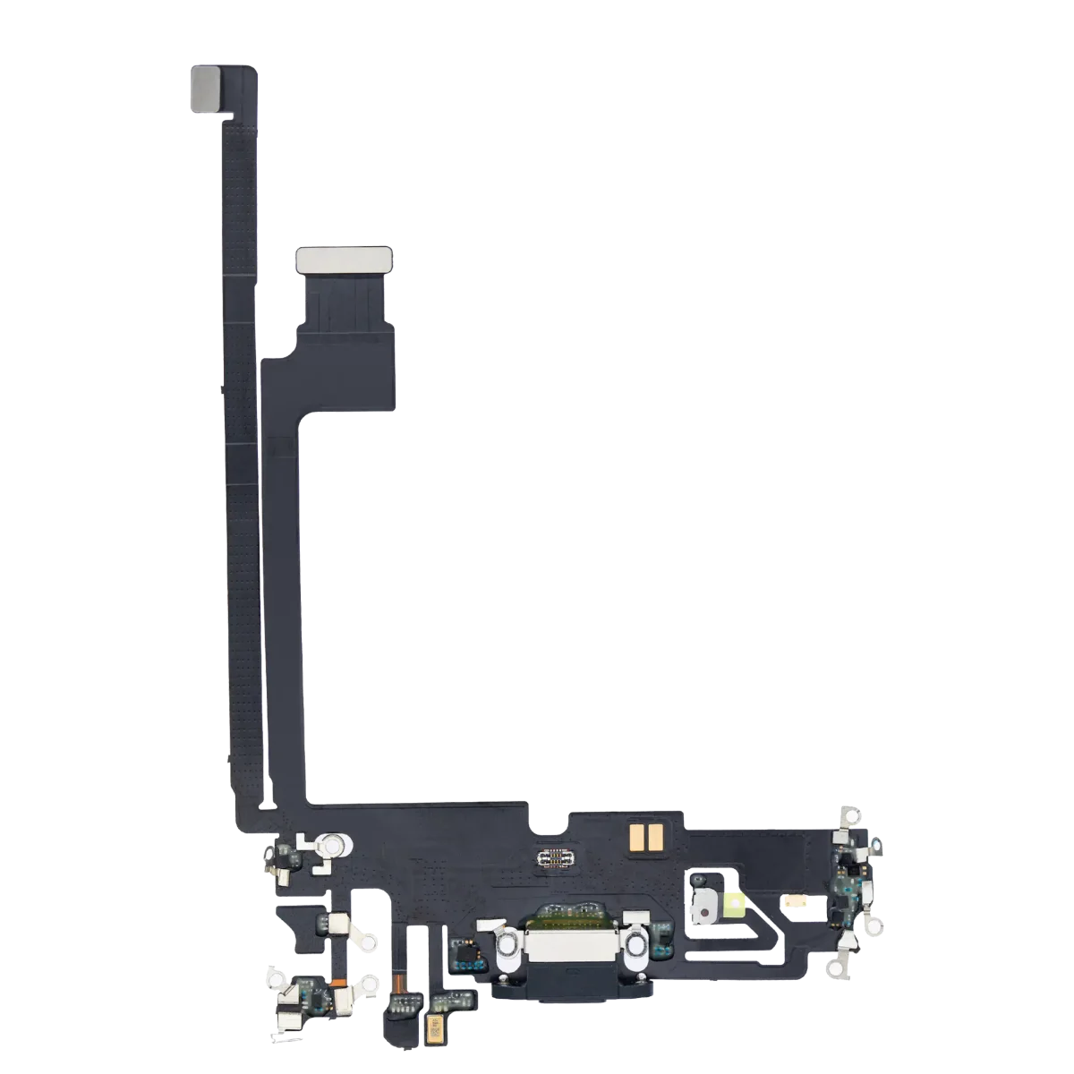 Iphone 12 Pro Max ile Uyumlu Şarj Portu Esnek Kablosu Premium Pasifik Mavisi ile Uyumlu - Görsel 4