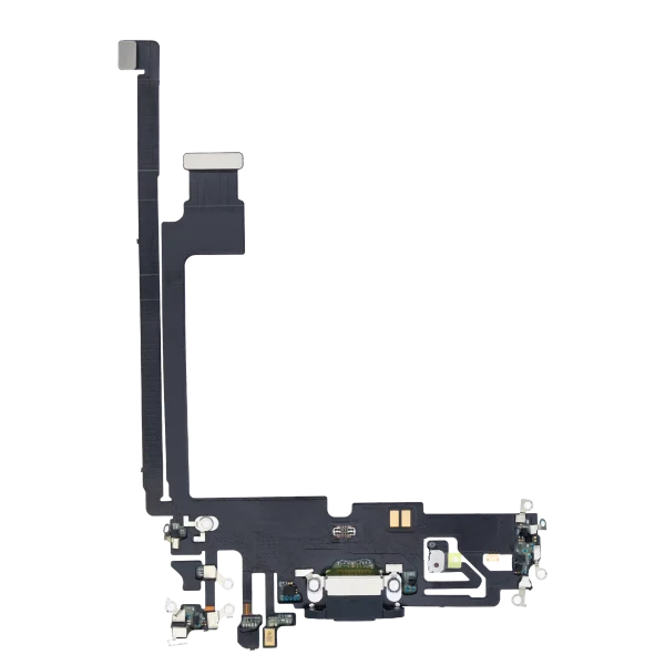Iphone 12 Pro Max ile Uyumlu Şarj Portu Esnek Kablosu Premium Pasifik Mavisi ile Uyumlu