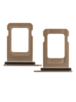 Iphone 12 Pro Max ile Uyumlu Tek Sim Kart Tepsisi / 12 Pro Max / 13 Pro / 13 Pro Max Gold ile Uyumlu - Görsel 2