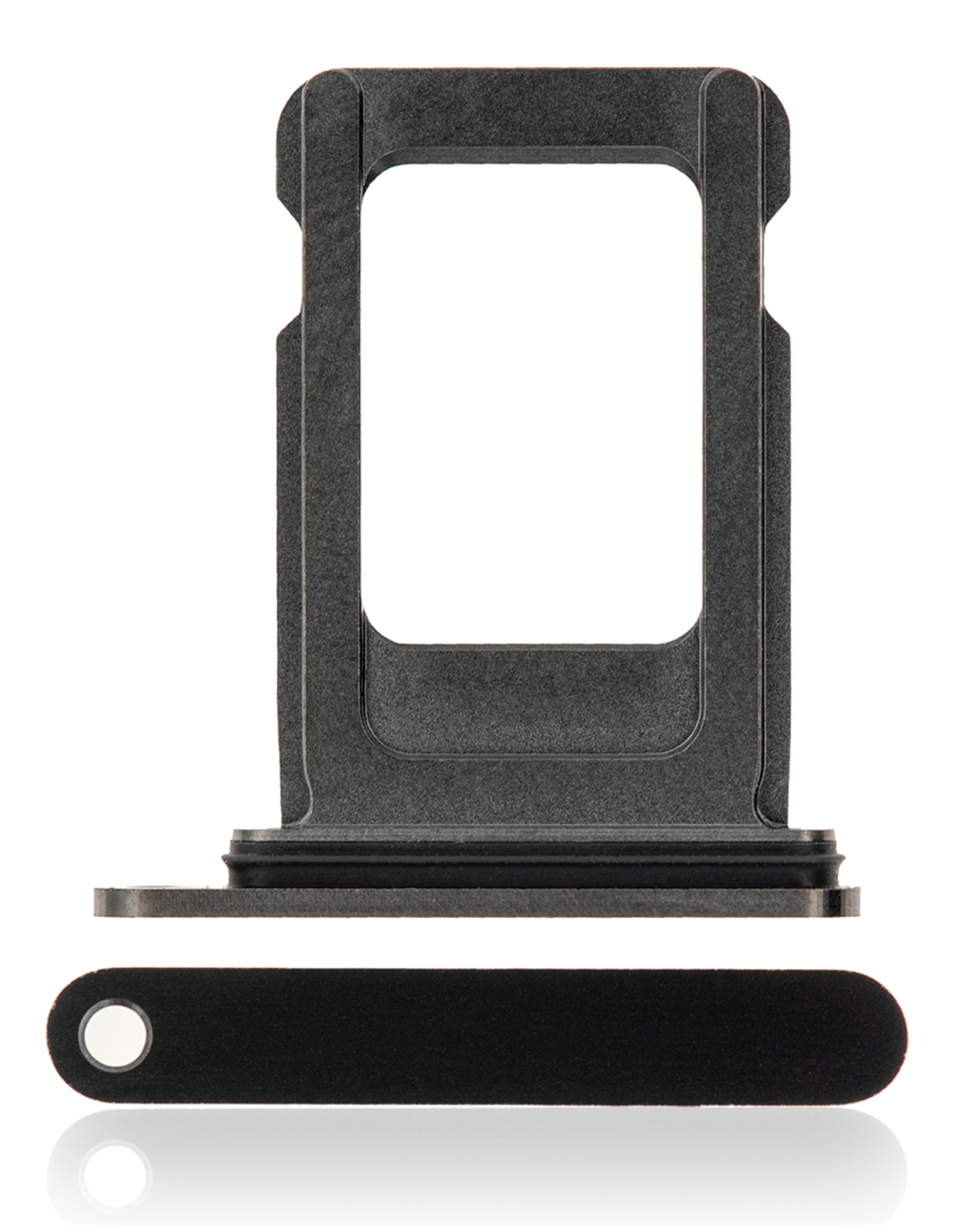 Iphone 12 Pro Max ile Uyumlu Tek Sim Kart Tepsisi / 12 Pro Max / 13 Pro / 13 Pro Max Grafit ile Uyumlu - Görsel 3