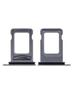 Iphone 12 Pro ile Uyumlu Çift Sim Kart Tepsisi / 12 Pro Max Grafit ile Uyumlu - Görsel 2