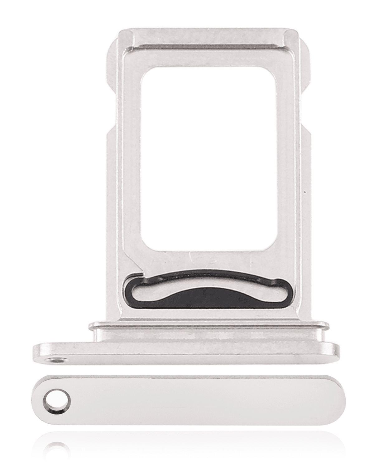 Iphone 12 Pro ile Uyumlu Çift Sim Kart Tepsisi / 12 Pro Max Gümüş ile Uyumlu