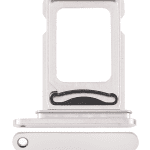 Iphone 12 Pro ile Uyumlu Çift Sim Kart Tepsisi / 12 Pro Max Gümüş ile Uyumlu