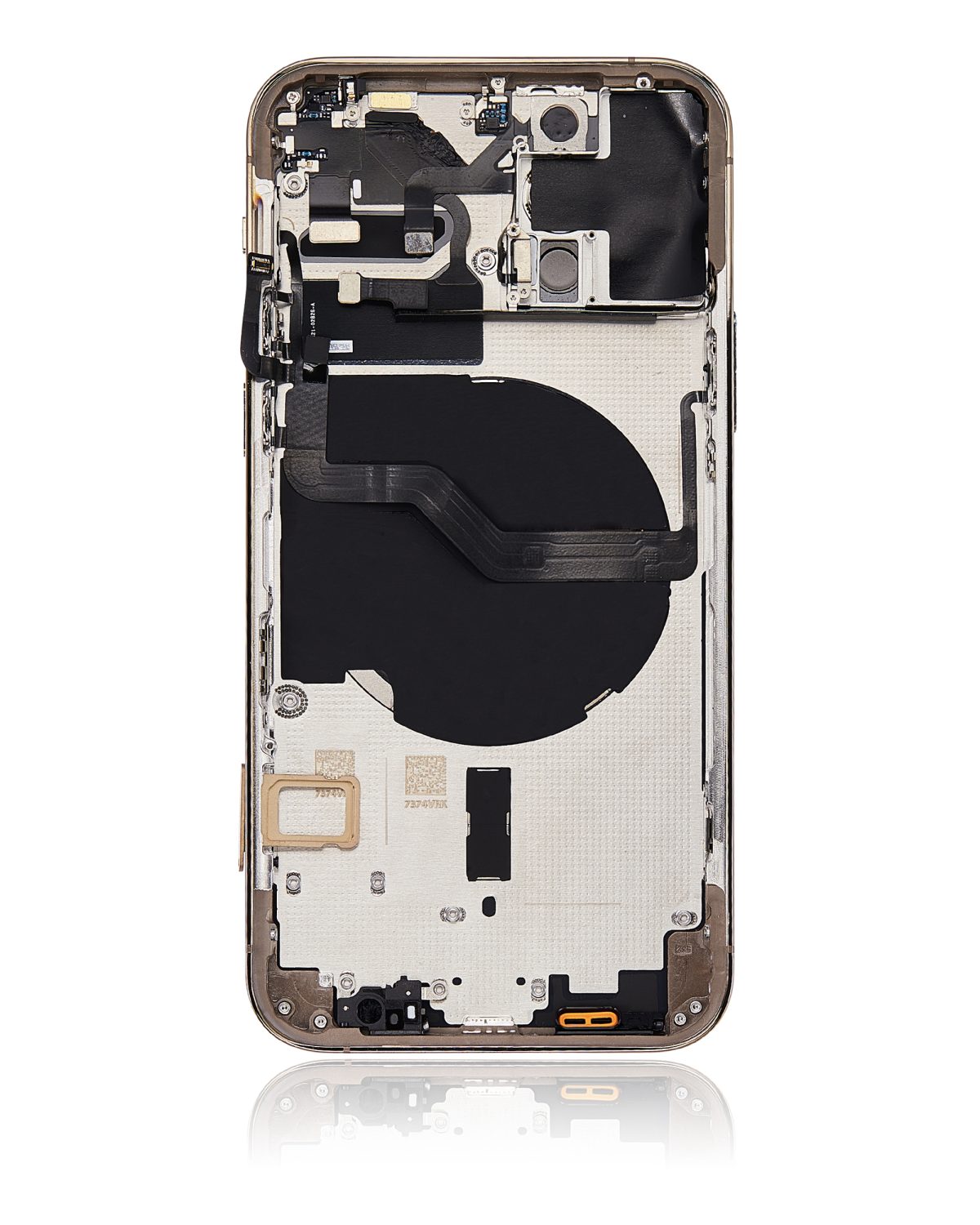 Iphone 12 Pro ile Uyumlu Kasa Bileşenler Önceden Takılmış Uluslararası Sürüm Gold ile Uyumlu Kasa - Görsel 2