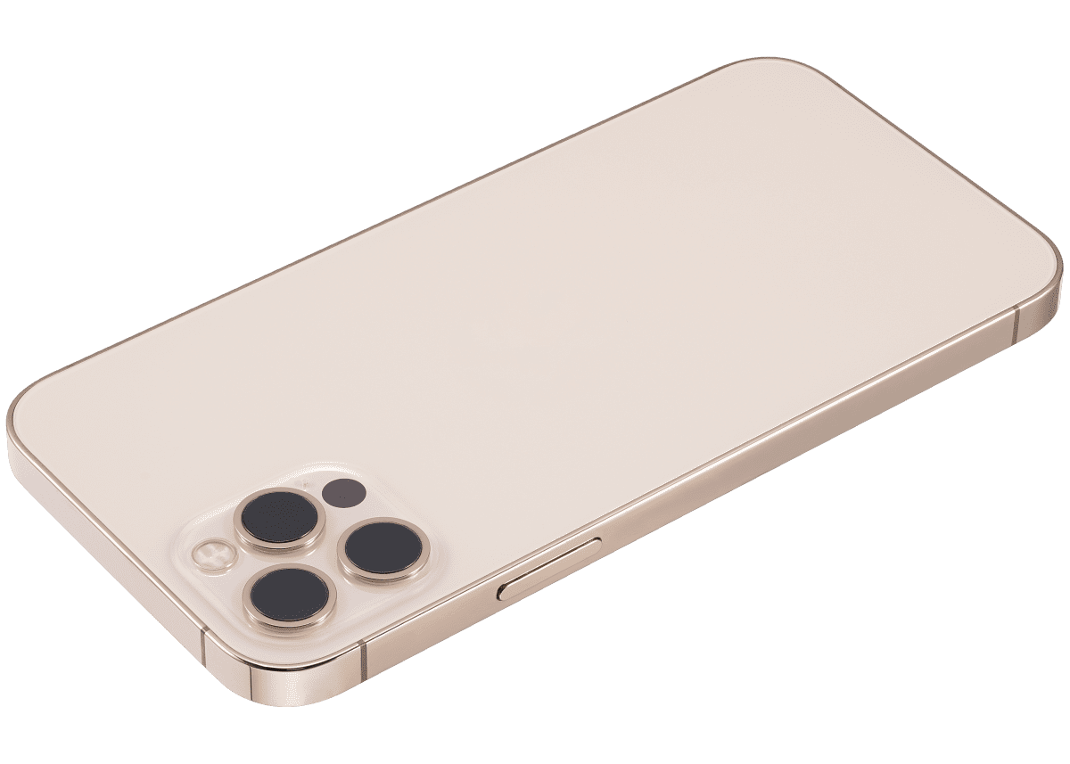 Iphone 12 Pro ile Uyumlu Kasa Bileşenler Önceden Takılmış Uluslararası Sürüm ile Uyumlu Kasa  Gold - Görsel 5