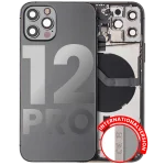 Iphone 12 Pro ile Uyumlu Kasa Bileşenler Önceden Takılmış Uluslararası Sürüm ile Uyumlu Kasa  Grafit