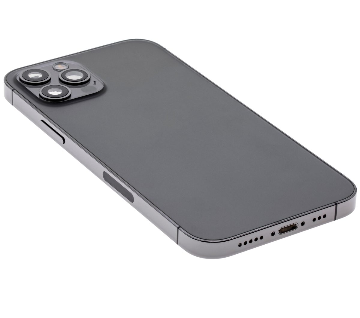 Iphone 12 Pro ile Uyumlu Kasa Bileşenler Önceden Takılmış Uluslararası Sürüm ile Uyumlu Kasa  Grafit - Görsel 3