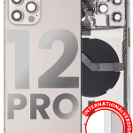 Iphone 12 Pro ile Uyumlu Kasa Bileşenler Önceden Takılmış Uluslararası Sürüm ile Uyumlu Kasa Kasa Gold