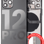 Iphone 12 Pro ile Uyumlu Kasa Bileşenler Önceden Takılmış Uluslararası Sürüm ile Uyumlu Kasa Kasa Grafit