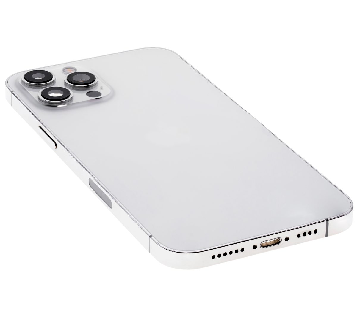 Iphone 12 Pro ile Uyumlu Kasa Bileşenler Önceden Takılmış Uluslararası Sürüm ile Uyumlu Kasa Kasa Gümüş - Görsel 3