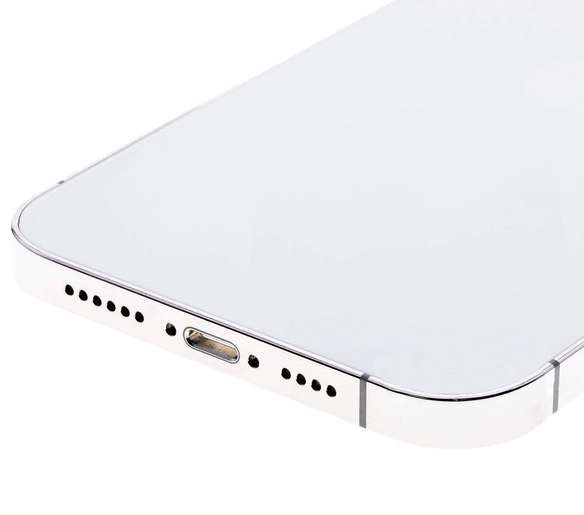 Iphone 12 Pro ile Uyumlu Kasa Bileşenler Önceden Takılmış Uluslararası Sürüm ile Uyumlu Kasa Kasa Gümüş - Görsel 5