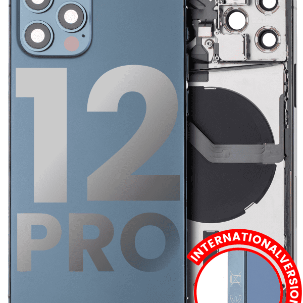 Iphone 12 Pro ile Uyumlu Kasa Bileşenler Önceden Takılmış Uluslararası Sürüm ile Uyumlu Kasa  Pasifik Mavisi