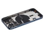 Iphone 12 Pro ile Uyumlu Küçük Bileşenler Önceden Takılmış Arka Muhafaza Logo Yok Plus Uluslararası Sürüm Pasifik Mavisi ile Uyumlu - Görsel 5
