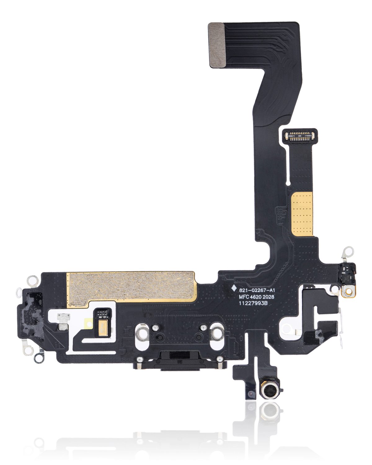 Iphone 12 Pro ile Uyumlu Şarj Portu Esnek Kablosu / 12 Pro Aftermarket Plus Grafit ile Uyumlu - Görsel 3
