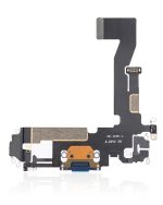 Iphone 12 Pro ile Uyumlu Şarj Portu Esnek Kablosu / 12 Pro ile Uyumlu Kullanılmış  Çekme Pasifik Mavisi - Görsel 4