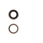 Iphone 12 ile Uyumlu Arka Kamera Servis Paket Orjinal Ürün Lensi Sadece Cam Yapışkanlı / 12 Mini 2 Parça Set Gerçek Safir / Premium - Görsel 3