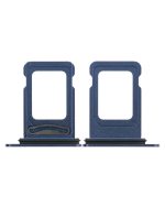 Iphone 12 ile Uyumlu Çift Sim Kart Tepsisi ile Uyumlu Mavi - Görsel 2