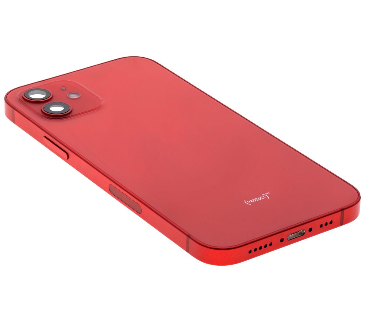 Iphone 12 ile Uyumlu Kasa Bileşenler Önceden Takılmış ile Uyumlu Kasa Uluslararası Sürüm Kasa Kırmızı - Görsel 3