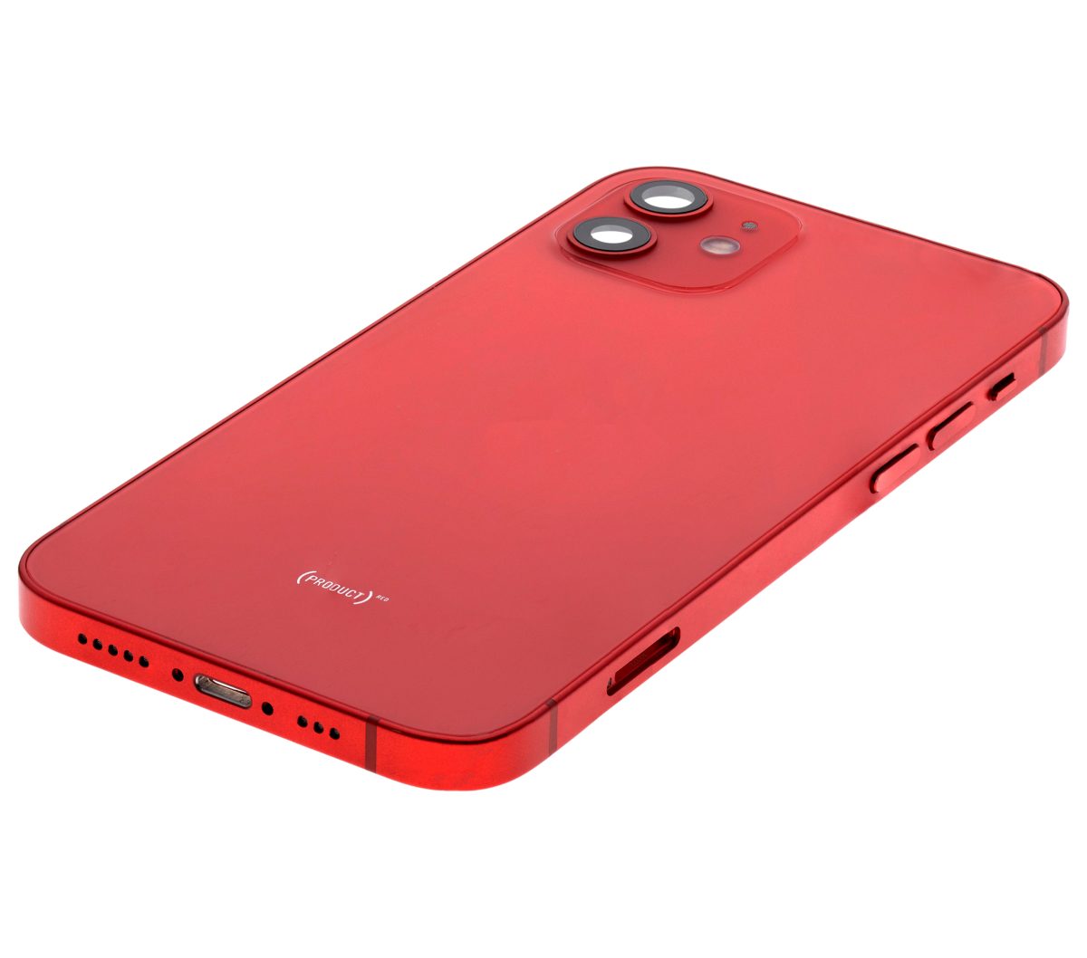 Iphone 12 ile Uyumlu Kasa Bileşenler Önceden Takılmış ile Uyumlu Kasa Uluslararası Sürüm Kasa Kırmızı - Görsel 4