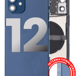 Iphone 12 ile Uyumlu Kasa Bileşenler Önceden Takılmış ile Uyumlu Kasa Uluslararası Sürüm Kasa Mavi