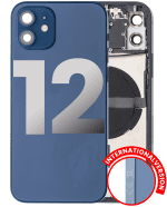 Iphone 12 ile Uyumlu Kasa Bileşenler Önceden Takılmış ile Uyumlu Kasa Uluslararası Sürüm Kasa Mavi