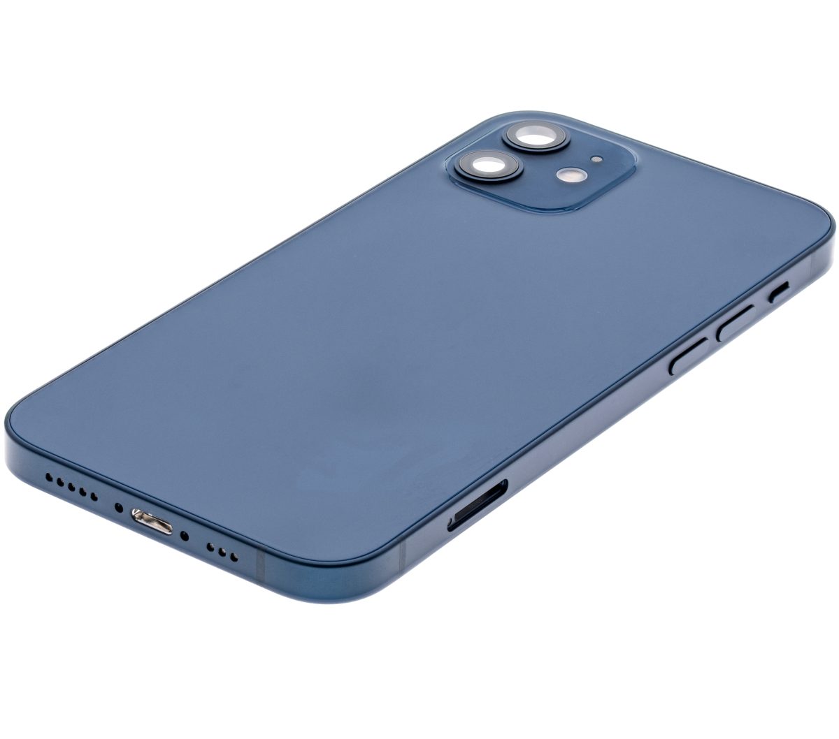 Iphone 12 ile Uyumlu Kasa Bileşenler Önceden Takılmış ile Uyumlu Kasa Uluslararası Sürüm Kasa Mavi - Görsel 4