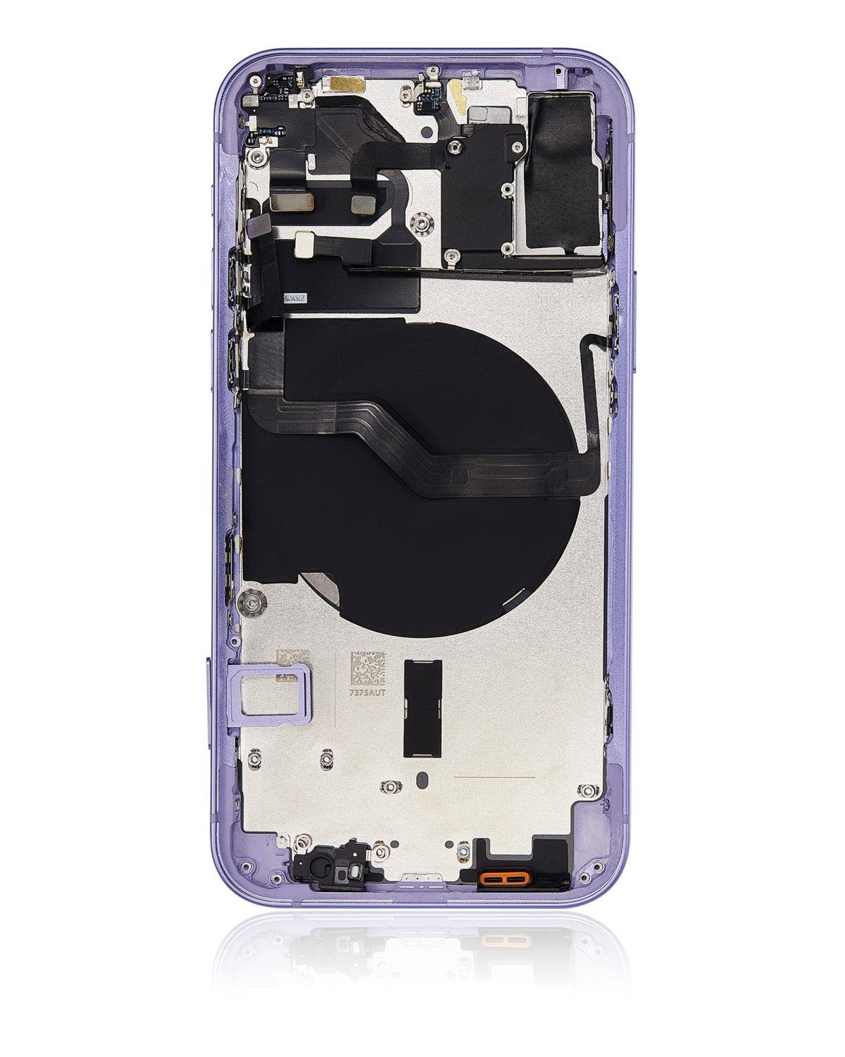 Iphone 12 ile Uyumlu Kasa Bileşenler Önceden Takılmış ile Uyumlu Kasa Uluslararası Sürüm Mor - Görsel 2