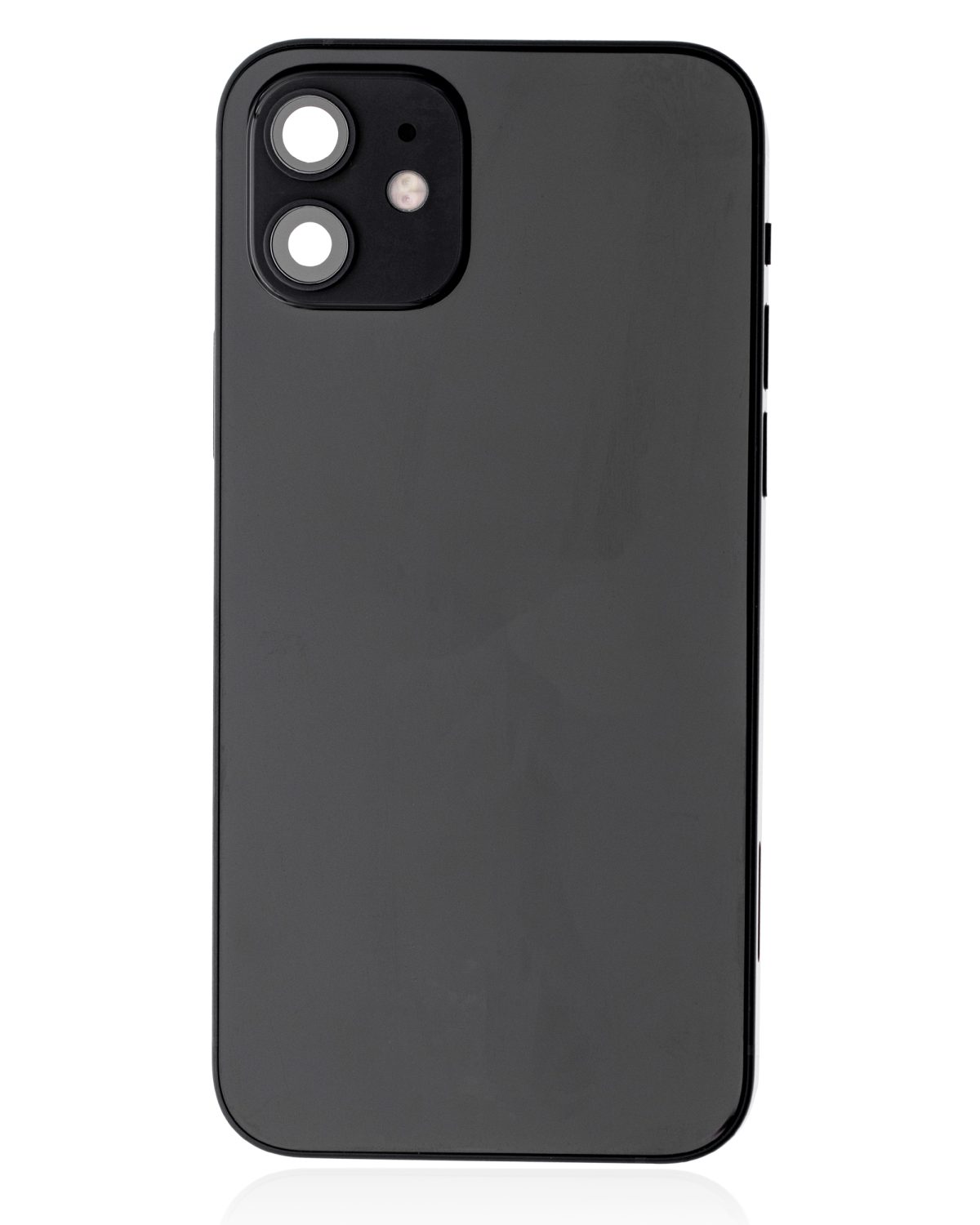 Iphone 12 ile Uyumlu Kasa Bileşenler Önceden Takılmış ile Uyumlu Kasa Uluslararası Sürüm  Siyah - Görsel 2
