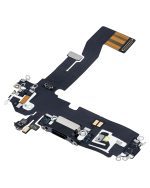 Iphone 12 ile Uyumlu Şarj Portu Esnek Kablosu / 12 Pro Aftermarket Plus Grafit ile Uyumlu - Görsel 5