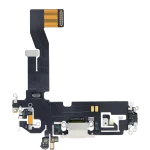 Iphone 12 ile Uyumlu Şarj Portu Esnek Kablosu / 12 Pro Aftermarket Plus Gümüş ile Uyumlu