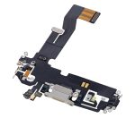 Iphone 12 ile Uyumlu Şarj Portu Esnek Kablosu / 12 Pro Aftermarket Plus Gümüş ile Uyumlu - Görsel 4