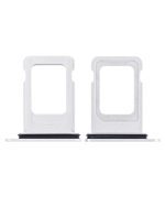 Iphone 12 ile Uyumlu Tek Sim Kart Tepsisi / 13 ile Uyumlu Beyaz - Görsel 2