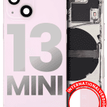 Iphone 13 Mini ile Uyumlu Kasa Bileşenler Önceden Takılmış Mini Uluslararası Sürüm Rose ile Uyumlu Kasa