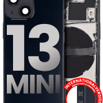 Iphone 13 Mini ile Uyumlu Kasa Bileşenler Önceden Takılmış Mini Uluslararası Sürüm ile Uyumlu Kasa Kasa Gece ​​Yarısı