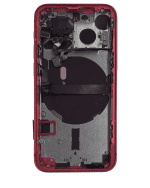 Iphone 13 Mini ile Uyumlu Kasa Bileşenler Önceden Takılmış Mini Uluslararası Sürüm ile Uyumlu Kasa Kasa Kırmızı - Görsel 4