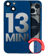 Iphone 13 Mini ile Uyumlu Kasa Bileşenler Önceden Takılmış Mini Uluslararası Sürüm ile Uyumlu Kasa Kasa Mavi