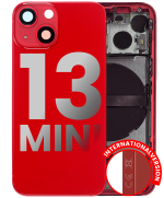 Iphone 13 Mini ile Uyumlu Kasa Bileşenler Önceden Takılmış Mini Uluslararası Sürüm ile Uyumlu Kasa  Kırmızı - Görsel 5