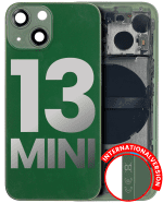 Iphone 13 Mini ile Uyumlu Kasa Bileşenler Önceden Takılmış Mini Uluslararası Sürüm ile Uyumlu Kasa  Yeşil