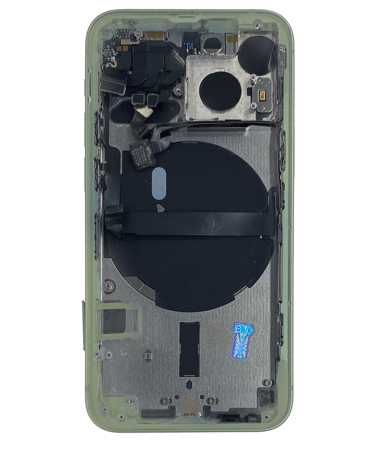 Iphone 13 Mini ile Uyumlu Kasa Bileşenler Önceden Takılmış Mini Uluslararası Sürüm ile Uyumlu Kasa  Yeşil - Görsel 3