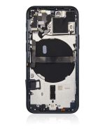 Iphone 13 Mini ile Uyumlu Küçük Bileşenler Önceden Takılmış Arka Muhafaza Mini Logo Yok Plus Uluslararası Sürüm Gece ​​Yarısı ile Uyumlu - Görsel 3