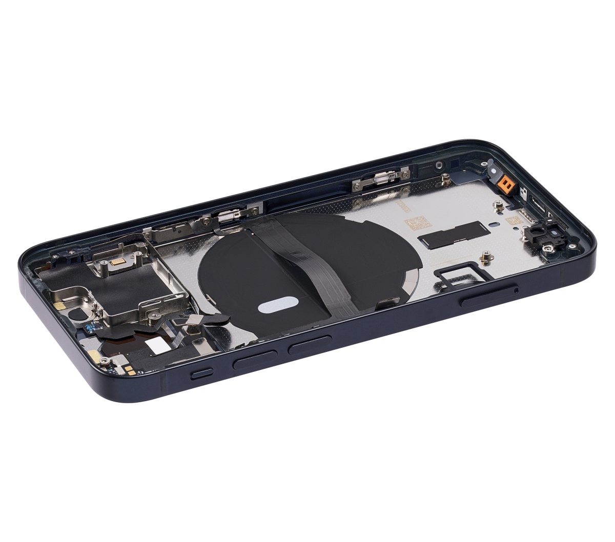 Iphone 13 Mini ile Uyumlu Küçük Bileşenler Önceden Takılmış Arka Muhafaza Mini Logo Yok Plus Uluslararası Sürüm Gece ​​Yarısı ile Uyumlu - Görsel 5