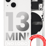 Iphone 13 Mini ile Uyumlu Küçük Bileşenler Önceden Takılmış Arka Muhafaza Mini Logo Yok Plus Uluslararası Sürüm Starlight ile Uyumlu