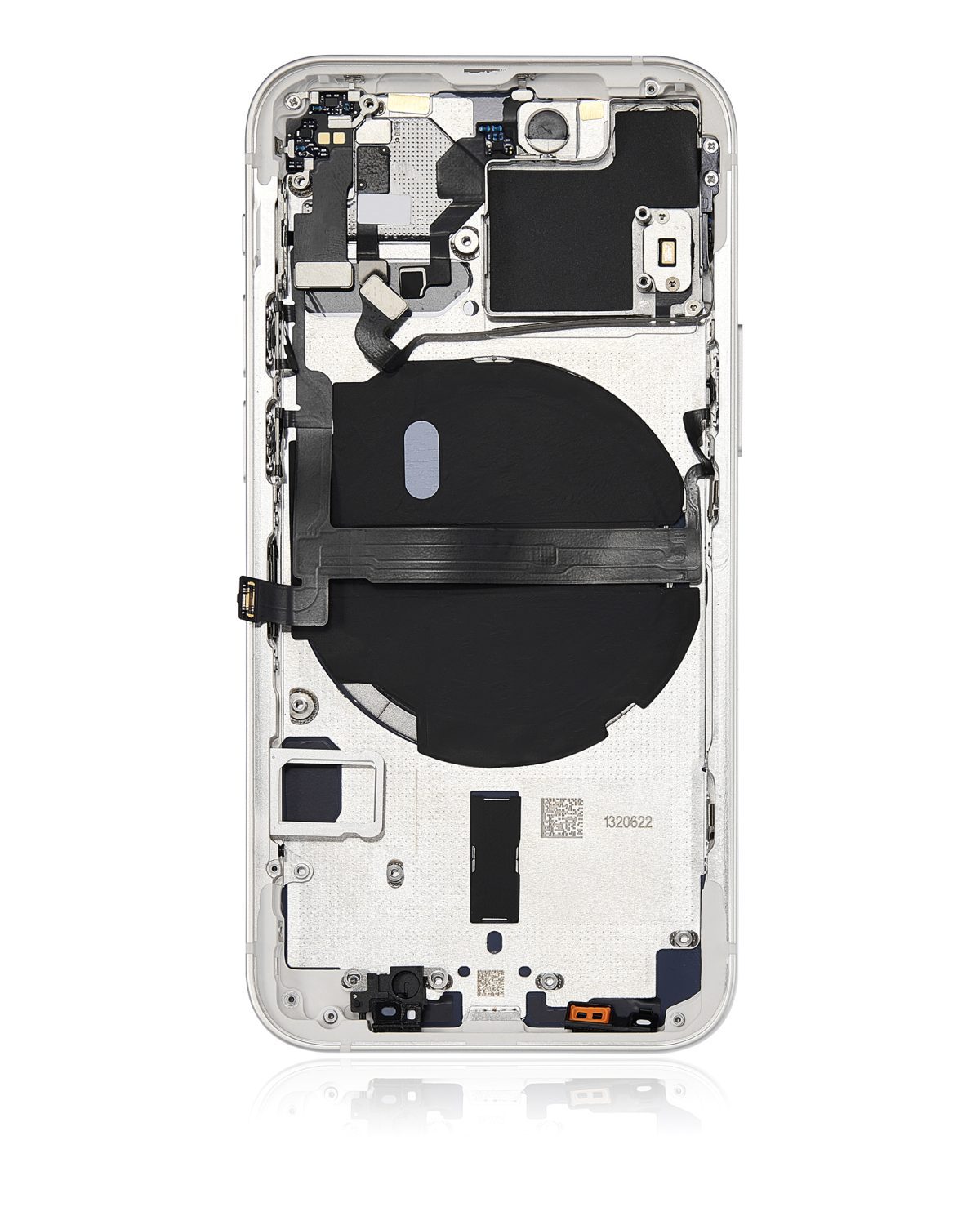 Iphone 13 Mini ile Uyumlu Küçük Bileşenler Önceden Takılmış Arka Muhafaza Mini Logo Yok Plus Uluslararası Sürüm Starlight ile Uyumlu - Görsel 3