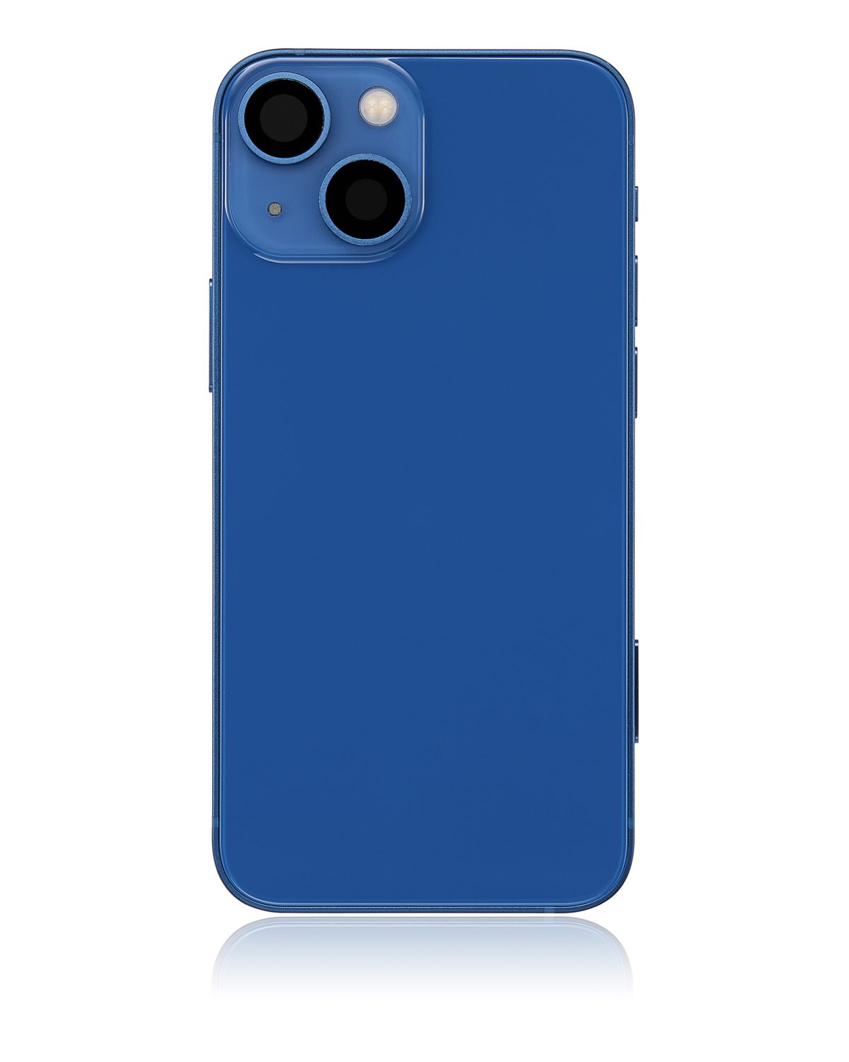 Iphone 13 Mini ile Uyumlu Küçük Bileşenler Önceden Takılmış Arka Muhafaza Mini Uluslararası Sürüm Logo Yok Plus Mavi ile Uyumlu - Görsel 2