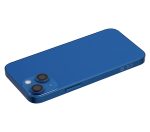 Iphone 13 Mini ile Uyumlu Küçük Bileşenler Önceden Takılmış Arka Muhafaza Mini Uluslararası Sürüm Logo Yok Plus Mavi ile Uyumlu - Görsel 4