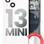 Iphone 13 Mini ile Uyumlu Küçük Bileşenler Önceden Takılmış Arka Muhafaza Mini Uluslararası Sürüm ile Uyumlu Kullanılmış  Çekme: Sınıf A Starlight