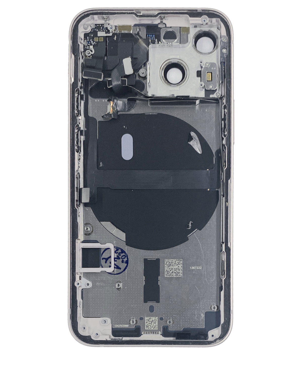 Iphone 13 Mini ile Uyumlu Küçük Bileşenler Önceden Takılmış Arka Muhafaza Mini Uluslararası Sürüm ile Uyumlu Kullanılmış  Çekme: Sınıf A Starlight - Görsel 4